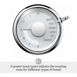 Sage - Toast Select Luxe 2-Slice Toaster With LED Countdown Indicator
