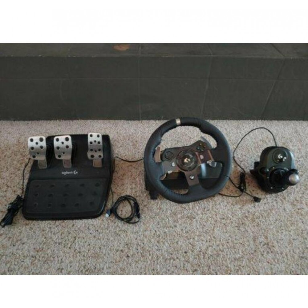 logitech g920 racing wheel and shifter For Xbox And PC. Steering Wheel +