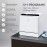 Hermitlux Table Top Dishwasher, Mini Countertop Dishwasher With 4 Plac