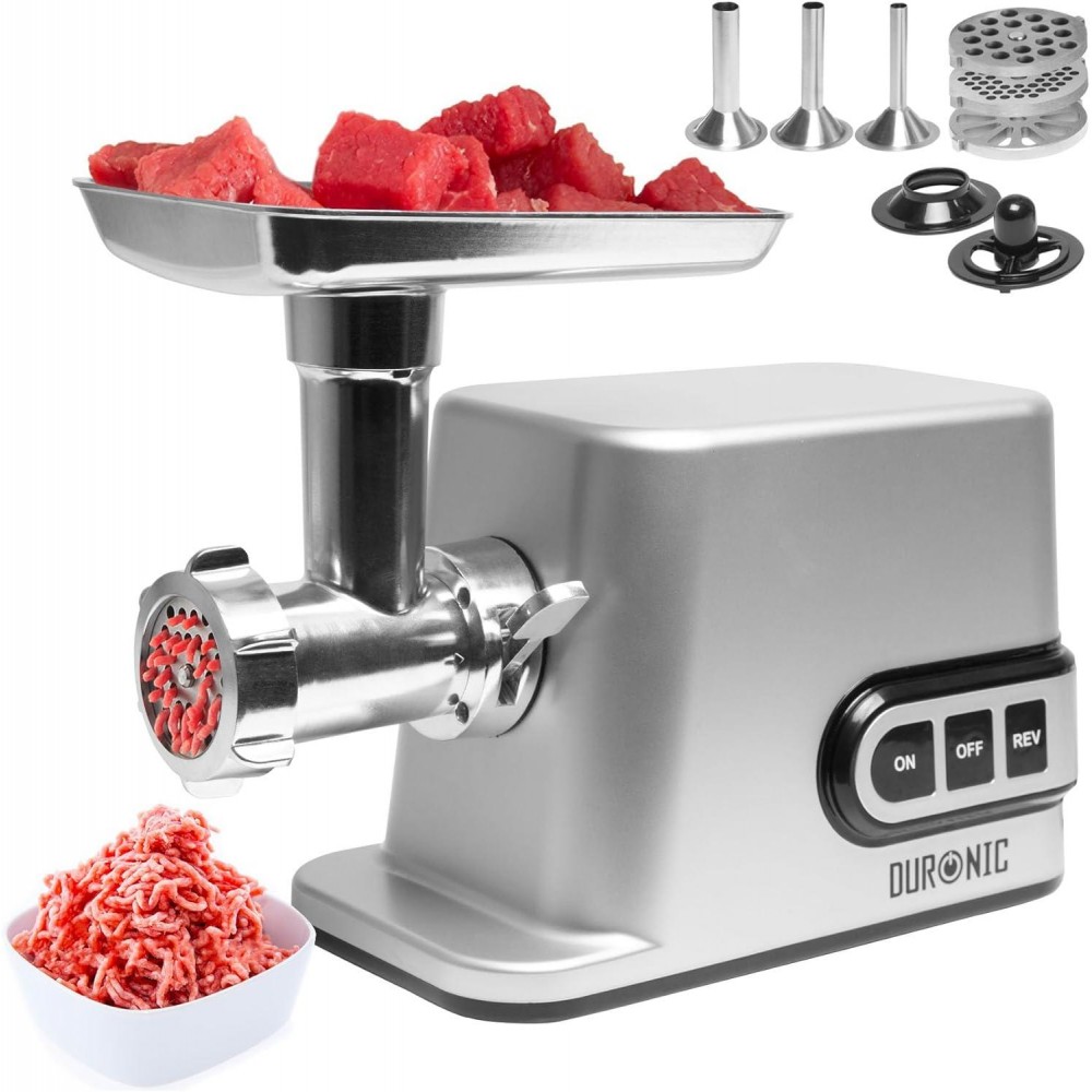 Duronic Meat Grinder MG301, Electric Meat Mincer Machine, Sausage Make