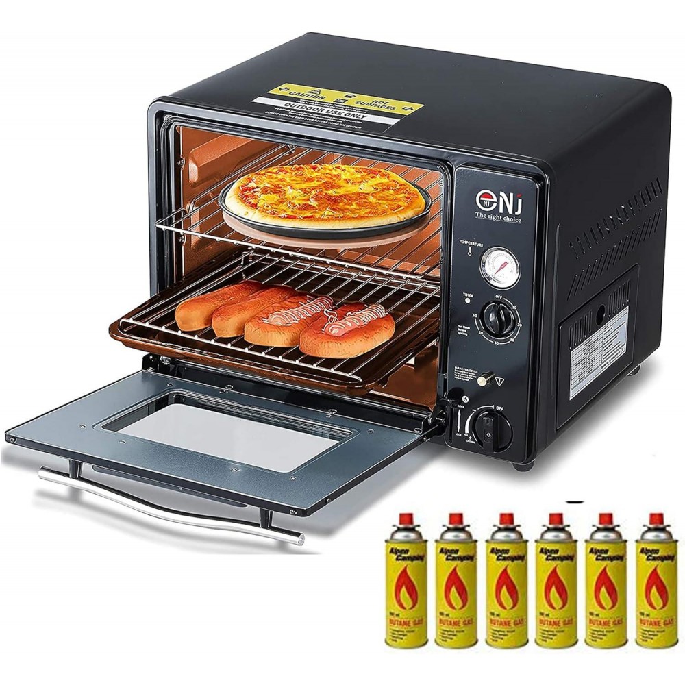 Portable Mini Gas Oven 30L Grill Camping Outdoor with Carry Case Butan