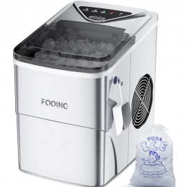 Ice Maker Machine Countertop Ice Machine, Self-Cleaning Ice Maker, 9 C