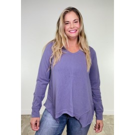 Enjoy Today Sharkbite Tunic Top - 2 Colors!