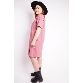 Dahlia Jersey T-Shirt Dress, 2 Colors!