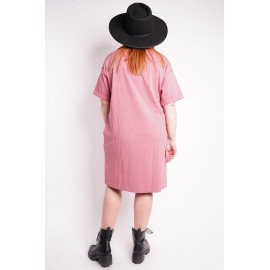 Dahlia Jersey T-Shirt Dress, 2 Colors!