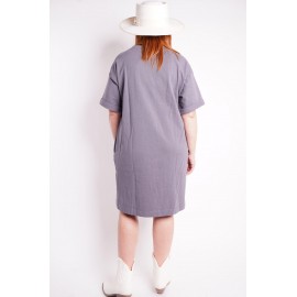 Dahlia Jersey T-Shirt Dress, 2 Colors!