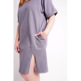 Dahlia Jersey T-Shirt Dress, 2 Colors!