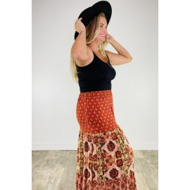 Lady Autumn Tiered Maxi Skirt - 3 Colors!