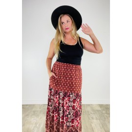 Lady Autumn Tiered Maxi Skirt - 3 Colors!