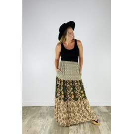 Lady Autumn Tiered Maxi Skirt - 3 Colors!