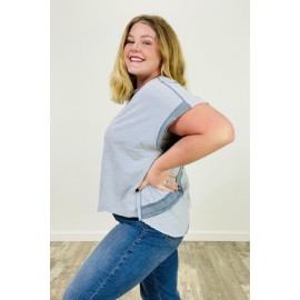 Keep It Cool Open Back Tee - 2 Colors