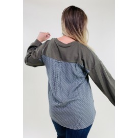 Layer Shirt Tunic - 2 Colors!