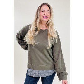 Layer Shirt Tunic - 2 Colors!