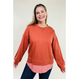 Layer Shirt Tunic - 2 Colors!