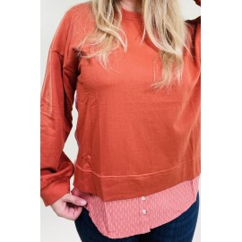 Layer Shirt Tunic - 2 Colors!