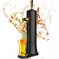 WRJAHCG Beer Foam Machine,Beer Draft Dispenser,Draft Beer System,Home Draught Beer Tap Draft Machine for Father's Day