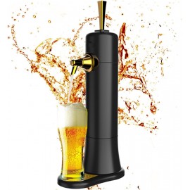 WRJAHCG Beer Foam Machine,Beer Draft Dispenser,Draft Beer System,Home Draught Beer Tap Draft Machine for Father's Day